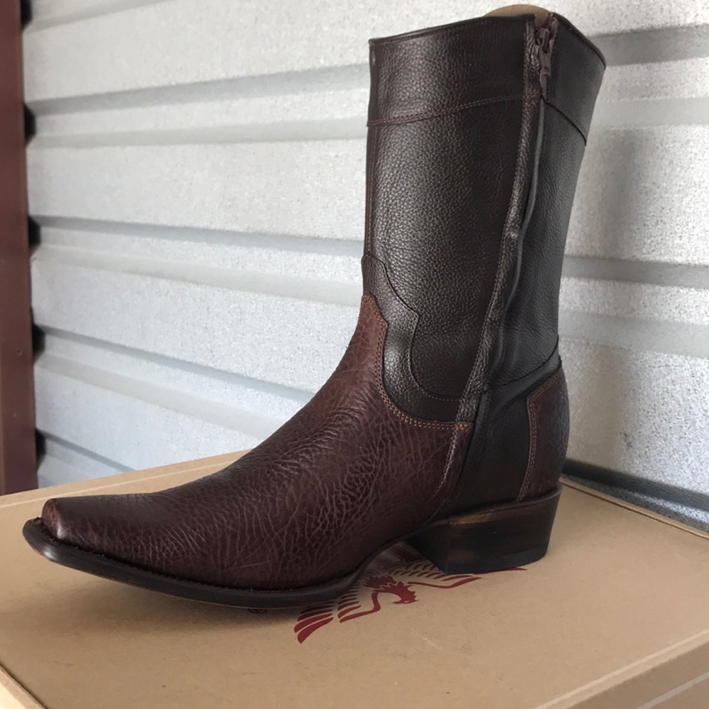 RUDEL Western Boot Bullshoulder leather+zipper - Picture 3 of 6